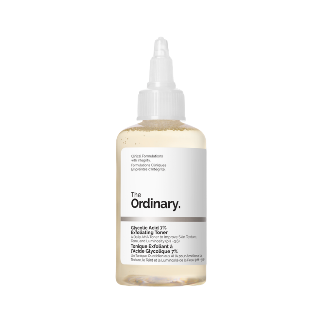 The Ordinary Glycolic Acid 7% Exfolating Toner - 240ml | ذا اورديناري تونر الجليكوليك اسيد - 240 مل
