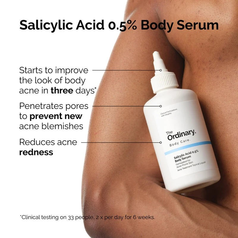 The Ordinary Salicylic Acid 0.5% Body Serum - 240ml| ذا أورديناري سيروم الجسم بحمض الساليسيليك 0.5 %-240 مل