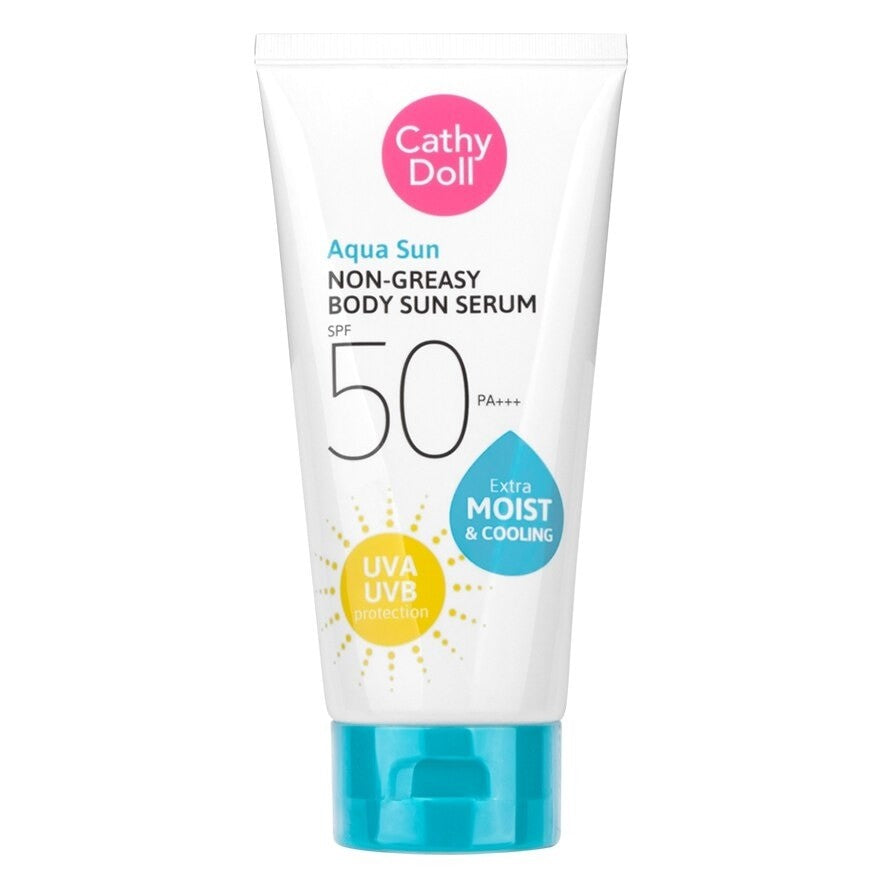 Sun Non Greasy Body Sun Serum SPF50 PA+++ 50 Ml كاثي دول واقي شمس للجسم