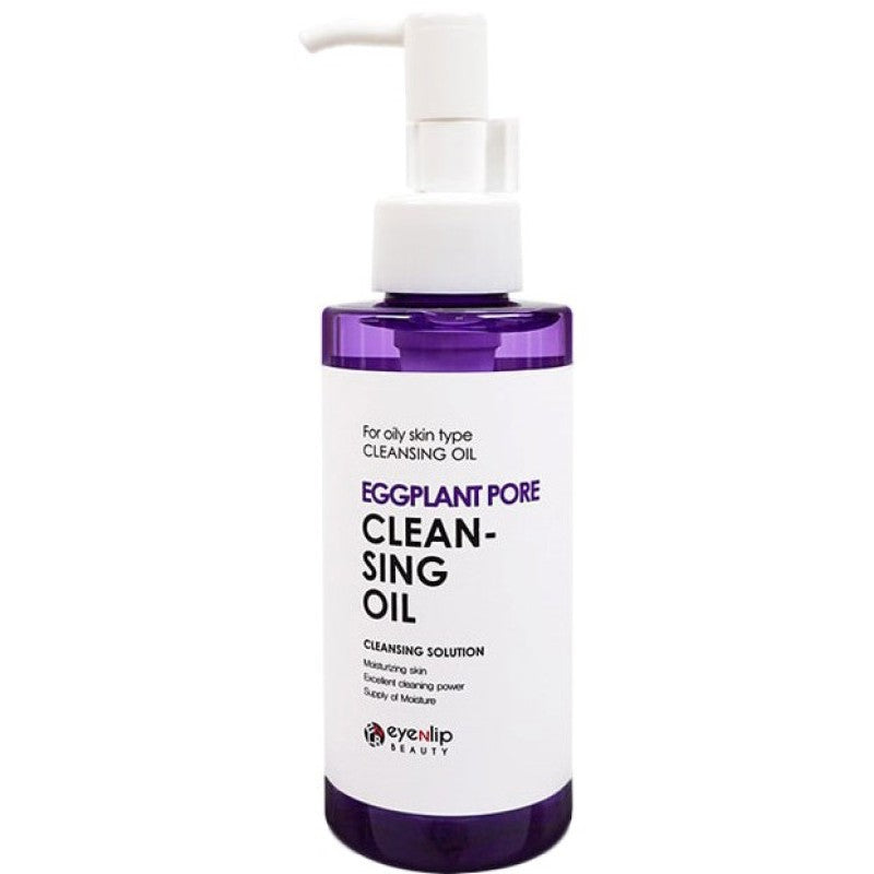 هو زيت آي إن ليب لتنظيف المسام بخلاصة الباذنجان (Eyenlip Eggplant Pore Cleansing Oil)،
